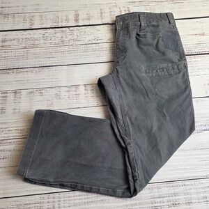 Noble Outfitters Hammer Drill Canvas Work‎ Pants Mens 30x30 Gray FullFlexx HD